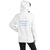 Women's Hoodie- LIVE LIKE YOU'RE LOVED - White / S