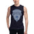 Men's Sleeveless Shirt- JESUS REIGNS NOW AND FOREVER - Navy / S