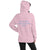 Women's Hoodie- MY HOPE COMES FROM GOD - Light Pink / S