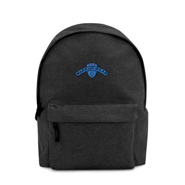 Embroidered Backpack - Anthracite
