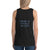 Women's Sleeveless T-Shirt- THERE IS A PEACE IN GOD - Black / XS