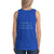Women's Sleeveless T-Shirt- THERE IS ONLY ONE SALVATION - True Royal / XS