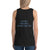 Women's Sleeveless T-Shirt- EVERY WRONG MADE RIGHT - Black / XS