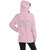 Women's Hoodie- YOU'RE NOT TOO FAR GONE - Light Pink / S