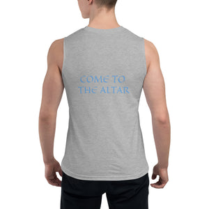 Men's Sleeveless Shirt- COME TO THE ALTAR - 