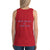 Women's Sleeveless T-Shirt- HOW GREAT IS OUR GOD - Red / XS