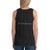 Women's Sleeveless T-Shirt- JESUS RULES - Charcoal-black Triblend / XS