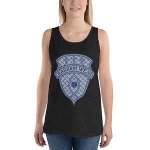 Women's Sleeveless T-Shirt- THERE'S FREEDOM IN SURRENDER - 