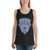 Women's Sleeveless T-Shirt - Charcoal-black Triblend / XS