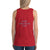 Women's Sleeveless T-Shirt- GOD CALLED ME OUT - Red / XS